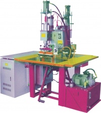 PNEUMATIC /HYDRAULIC HIGH FREQUENCY EMBOSSING MACHINE
